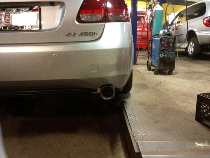 Exhaust System And Hybrid Cars