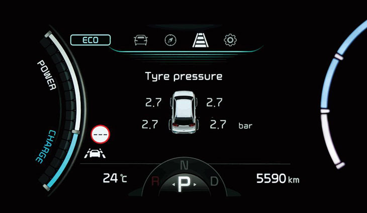 toyota camry 2012 tire pressure display which tire is which