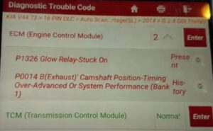 P1326 Glow Relay Stuck on Kia Optima - Problem Solved 2023