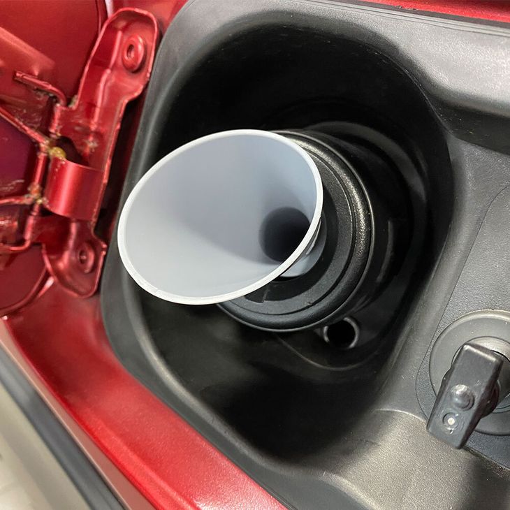 Fuel Funnel Hiding Next to Your Jack