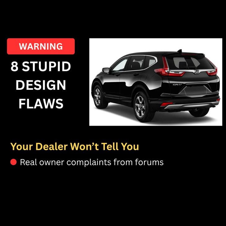 8 Stupid Honda CR-V Design Flaws