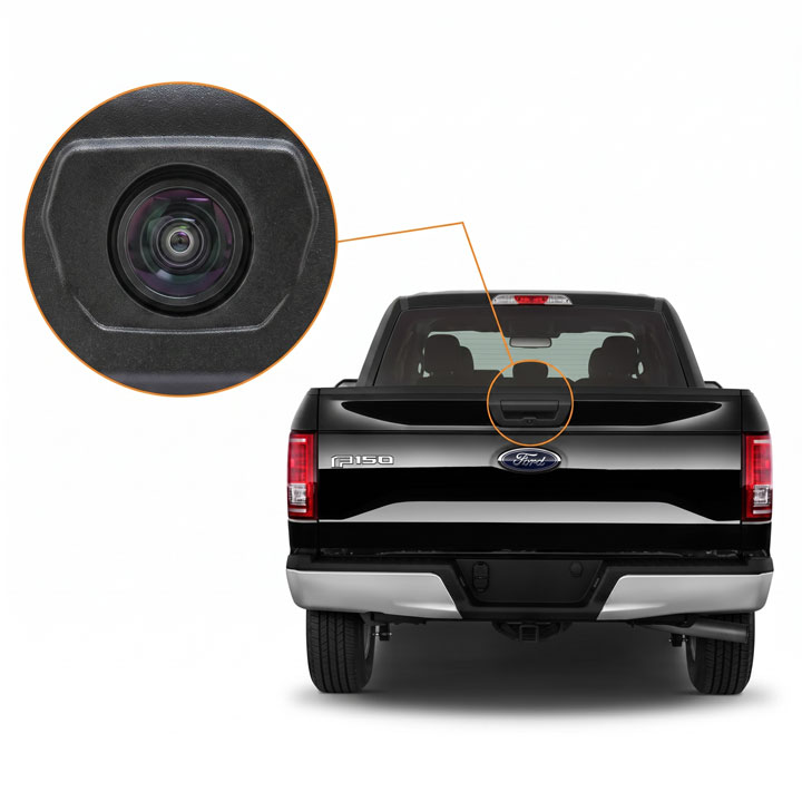 Ford F150 Tailgate Handle Backup Camera